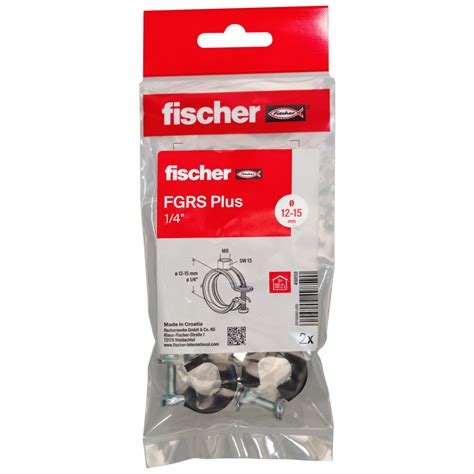 Fischer šelna sa gumom za cevi FGRS Plus 1 4in B MAXIDOM RS