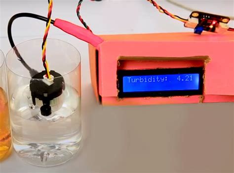 Turbidity Sensor With Arduino For Water Quality Monitoring Off