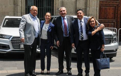 Gobernadores De La 4t Se Reúnen En Palacio Nacional Para Revisar Estrategia De Seguridad La