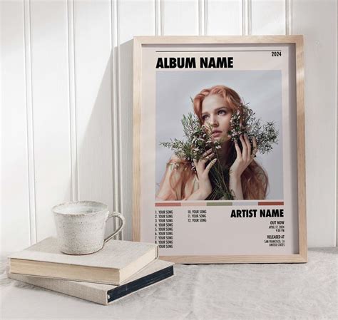 Custom Music Album Poster Choose Your Own Album Poster Sold By Kara