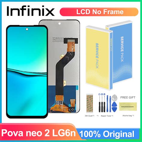 Dành cho tecno pova neo 2 LG6n Màn hình Lcd Thay thế màn hình cảm ứng