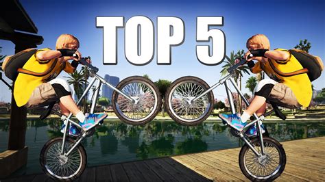 Top 5 GTA 5 BMX Stunt Montages Of 2014 GTA 5 BMX Stunt Montage