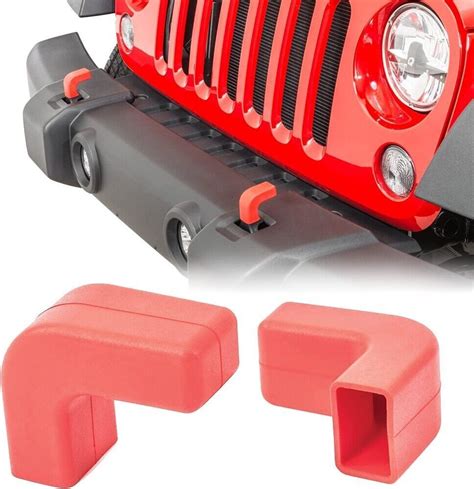 Sto Stange Abschlepphaken Abdeckungen F R Jeep Wrangler Jk Jl Gladiator