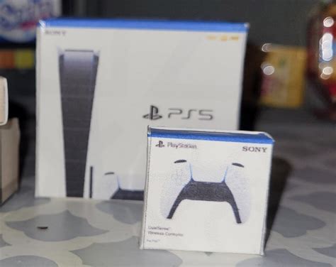 Mini Ps5 Console And Controller Etsy