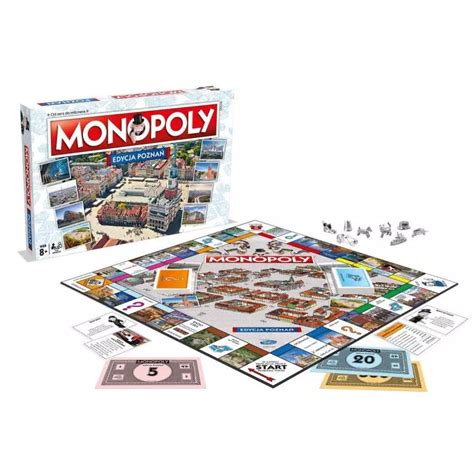 MONOPOLY EDYCJA POZNAŃ GRA PLANSZOWA 8 skladnicaksiegarska pl