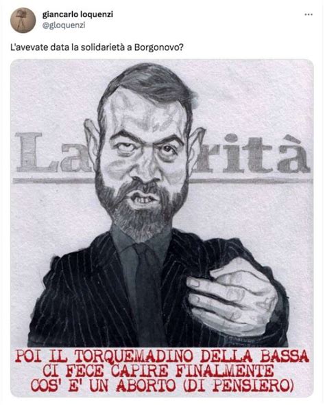 Tweet Di Giancarlo Loquenzi Sul Caso Della Vignetta Di Mannelli Sulla