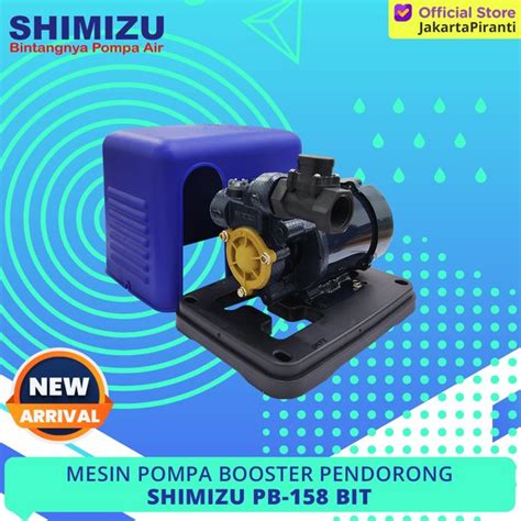 Jual Mesin Pompa Air Pendorong Otomatis Booster Pump Shimizu PB 158 BIT