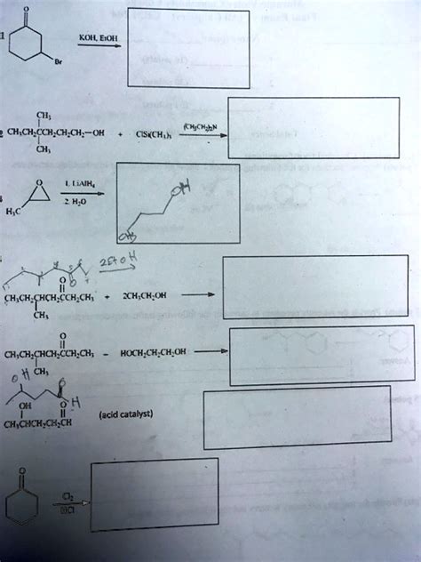 SOLVED KOll EIQt CII RchzhN ISKCH H CH CH CcH CH CH OH CH TwH H O