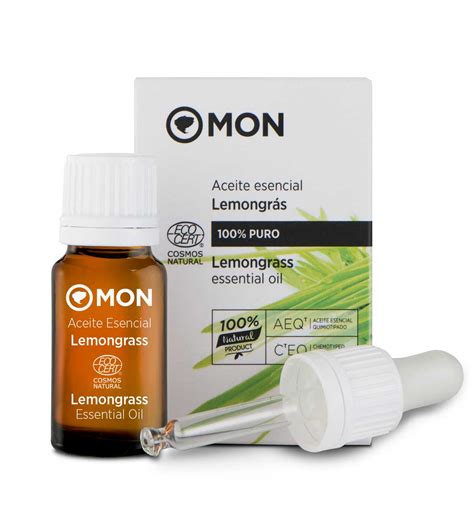 Aceite Esencial De Lemongrass Natural Y Sostenible