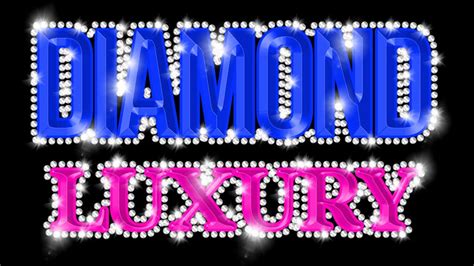 How To Create Sparkling Diamonds Text Effect Photoshop Tutorial Youtube