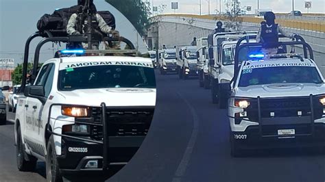 Arriban 500 Elementos De La Guardia Nacional Para Reforzar La Seguridad