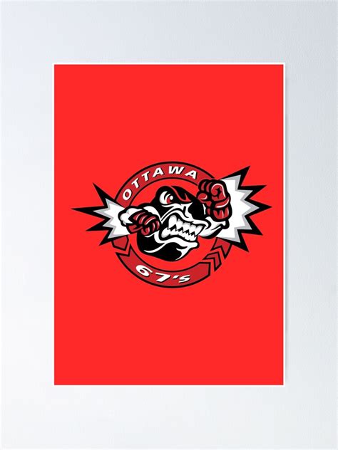 "ottawa-67s logo" Poster for Sale by ramosiman | Redbubble