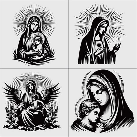 Mother of Jesus Virgin Mary Mother Jesus Blessed Holy Lady Nazareth ...