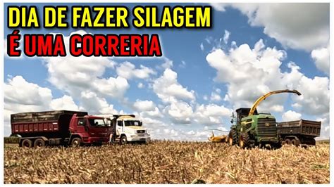 Fazendo Silagem De Milho No Sitio Do Vizinho Automotriz John Deere E