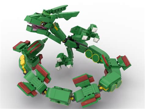 i made lego rayquaza : r/lego