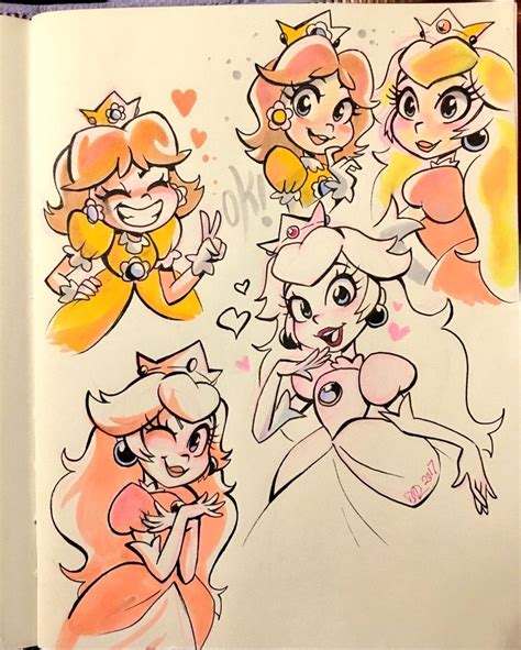 Super Mario Princess Princess Daisy Nintendo Princess Mario Fan Art Super Mario Art Mario