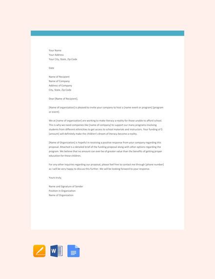 32+ Proposal Letter Templates - DOC, PDF | Free & Premium Templates