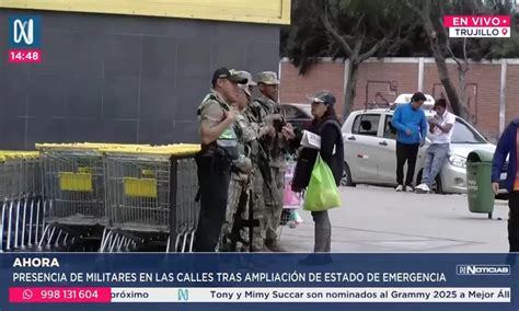 Trujillo Miembros Del Ej Rcito Salen A Patrullar Canal N