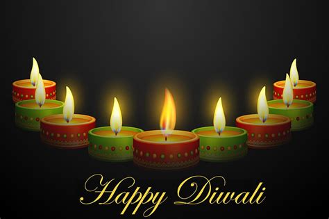 Happy Diwali Deepawali Festival Joy Light Occasion Hd Wallpaper