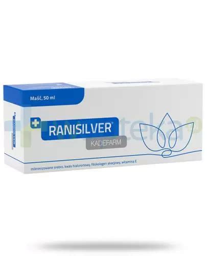 Kadefarm Ranisilver maść 50 ml ᐈ Cena Opinie Wskazania Skład