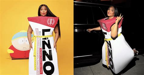 Lizzo Wears Ozempic Halloween Costume Referencing South Park Episode