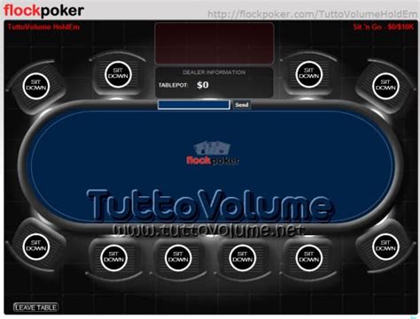 Crea Un Tavolo Da Gioco E Invita I Tuoi Amici Per Giocare Al Texas Hold