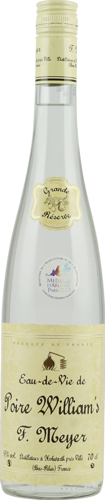 Eau De Vie De Poire Williams Grande R Serve Obstler