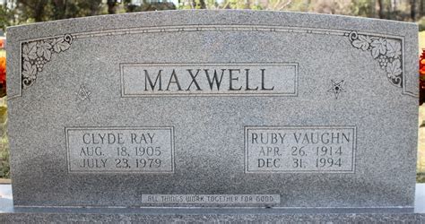 Clyde Ray Maxwell 1905 1979 Find A Grave Memorial