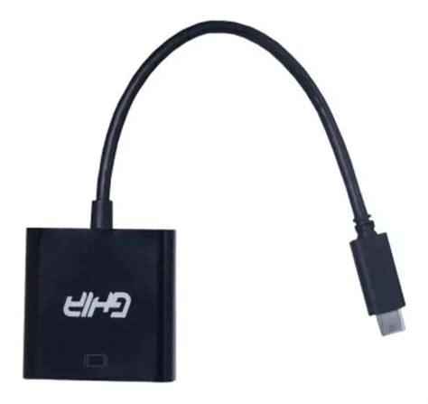 Adaptador Ghia Adap Mini Hdmi Macho Vga Hembra Negro V Cuotas