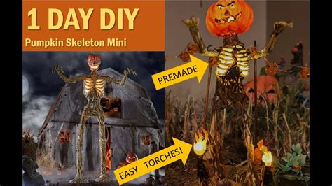 New Inferno Pumpkin Skeleton Inspired Mini How I Made It EASY And