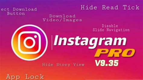 Insta Pro ( Instagram Pro ) V9.35 || Full Fitur || @LIBMAN5790 - YouTube