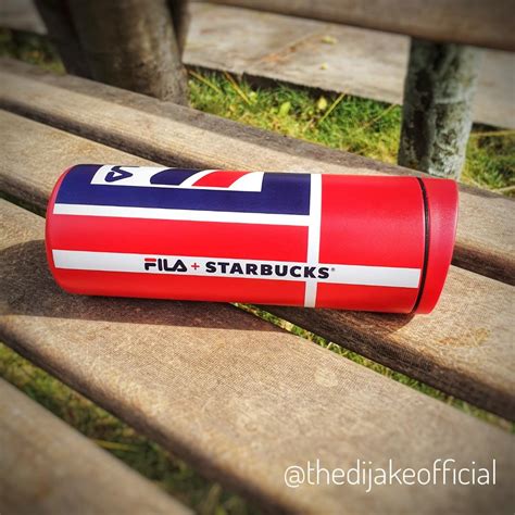 Fila X Starbucks Stailess Steel Travel Tumbler Furniture Home Living