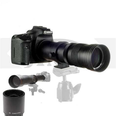 Jintu Objectif Téléconvertisseur 420 1600mm F 8 3 16 Pour Canon Ef