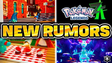 Pokemon News Leaks Legends Za Gameplay Image New Pokemon Legends