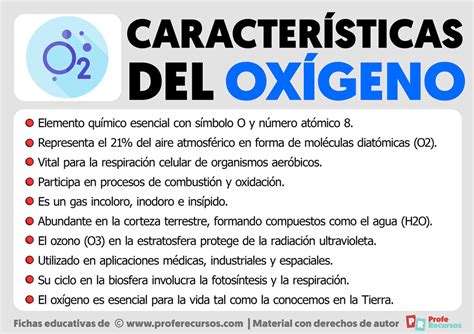 Caracter Sticas Del Ox Geno