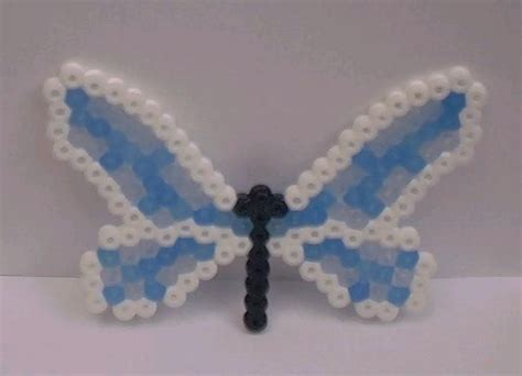 Perler Bead Dragonfly By Snowy Wolf On Deviantart Perler Beads Perler Bead Disney Beaded