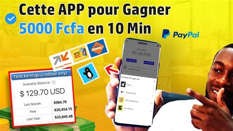 New APP Pour Gagner 5 000F Soit 8 En 10Min Argent Wave Mobile Money