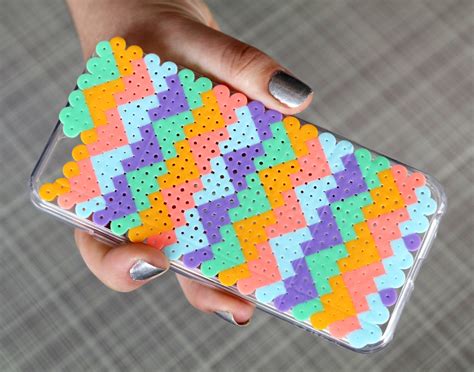 Diy Perler Bead Phone Cases Karen Kavett