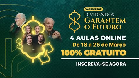 Aprenda A Investir Na Bolsa De Valores E Receber Dividendos Workshop