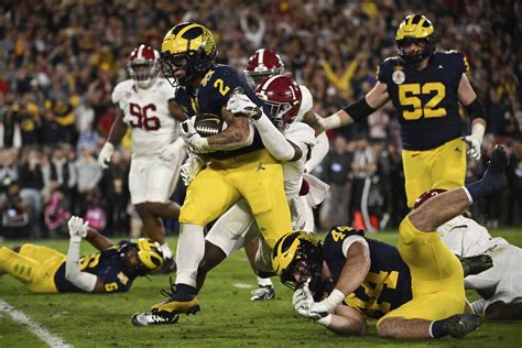 Michigan Reached National Title Game With OT Win Against Alabama