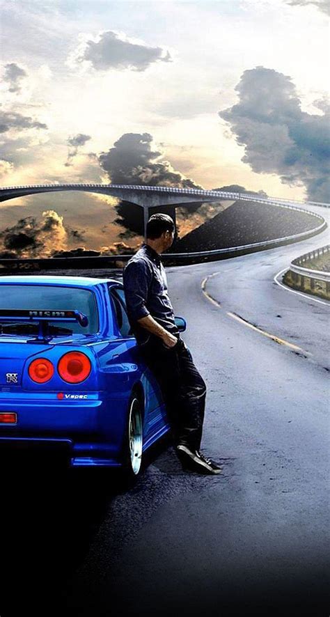 Gt R R34 Paul Walker Wallpapers Wallpaper Cave