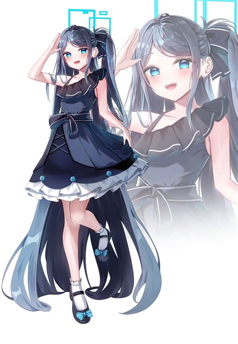 Safebooru 1girl Absurdly Long Hair Absurdres Alternate Costume Aris