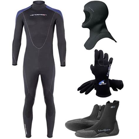 Henderson 7mm Men's Thermoprene Wetsuit Package - Scuba