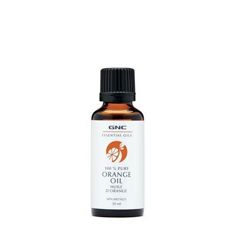 Gnc Essential Oils 100 Pure Orange Oil Gnc