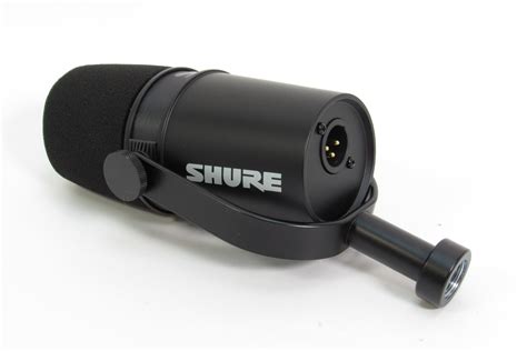 Shure Mv7x Xlr Dynamic Podcast Microphone Black