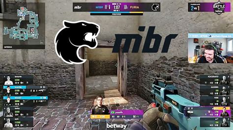 Furia Vs Mibr Battle Of Betway 2021 Csgo Melhores Momentos Youtube