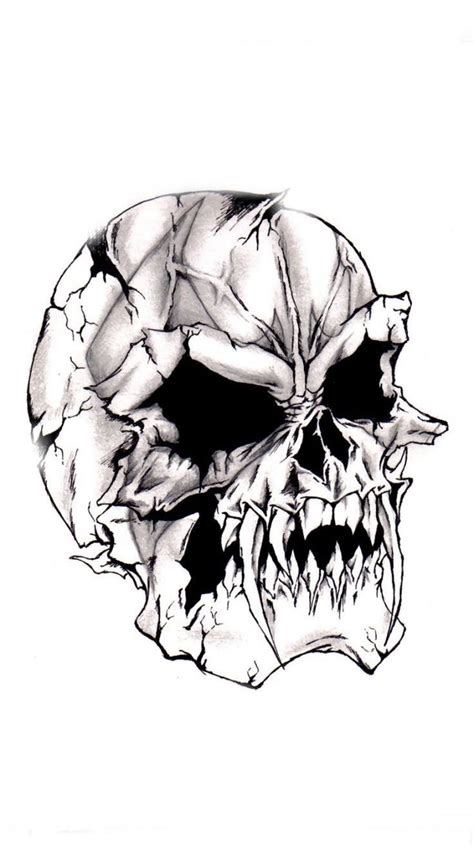 Pin By Shawna Murnane On Tattoos Skulls Drawing Vampire Skull Skull