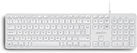 Perixx Periboard Wired Backlit Usb Keyboard Compatible With Mac Os