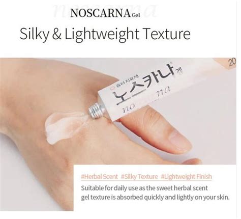 Noscana Gel G Surgery Scar Ointment Wound Acne Keloid Scar Cream