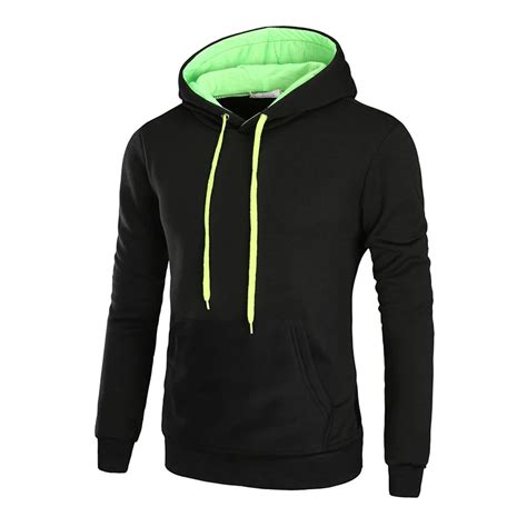 Brand 2018 Hoodie Thicker Solid Hoodies Men Fashion Tracksuit Male